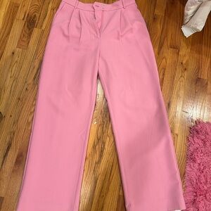 Abercrombie & Fitch Pink Wide Leg Pants